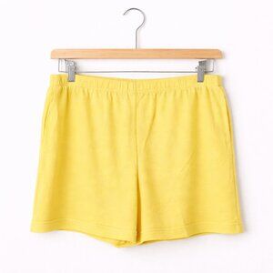 VINTAGE | Rafique High Waisted Sunshine Yellow Mom Shorts - Sz Women's 16